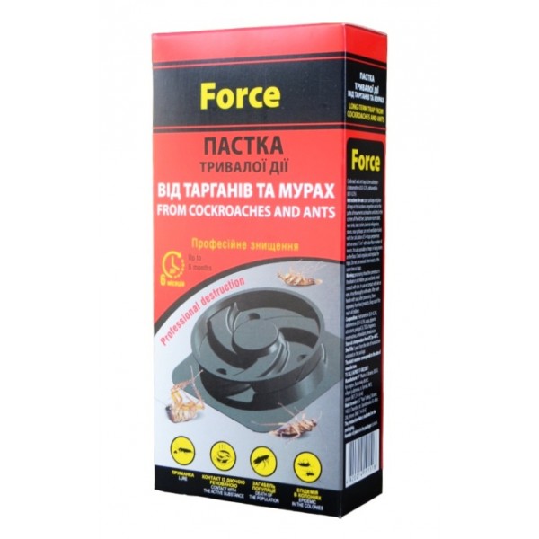 Пастка від тарганів Force, 6шт/уп